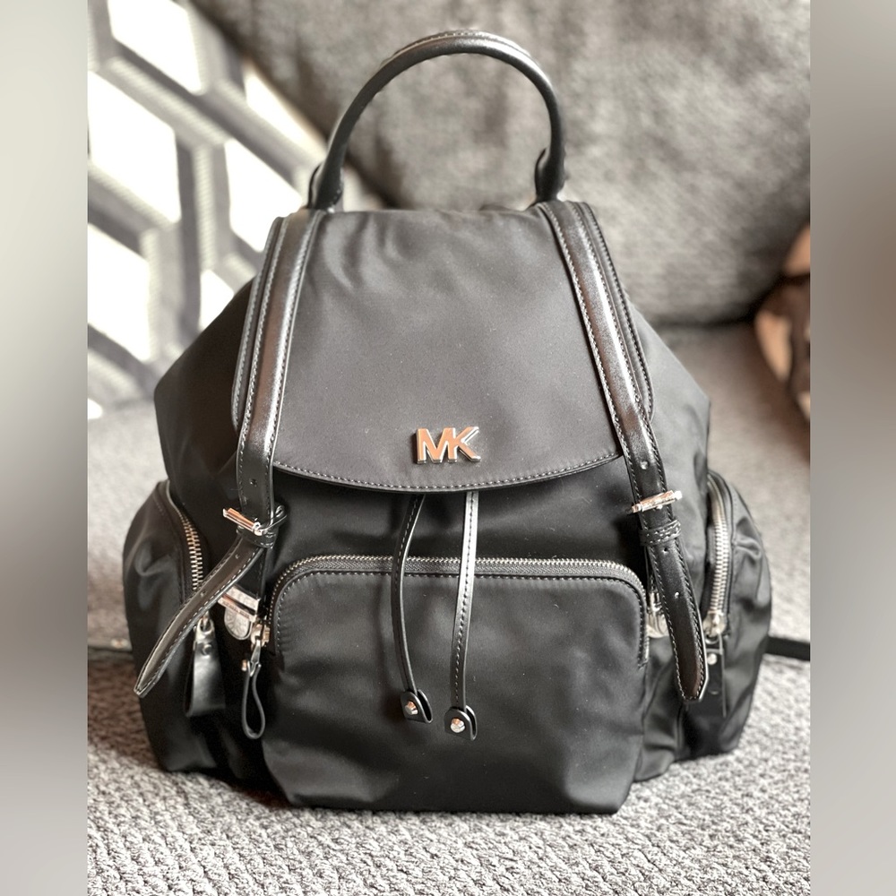 Authentic Michael Kors Abbey Cargo Backpack Gem